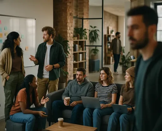 Illustration UI multi-écrans