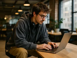 Portrait architecte front